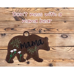 Mama bear ornament