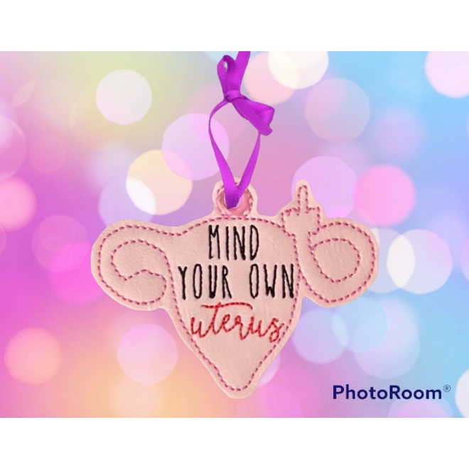 product Image for Mind your own uterus ornament