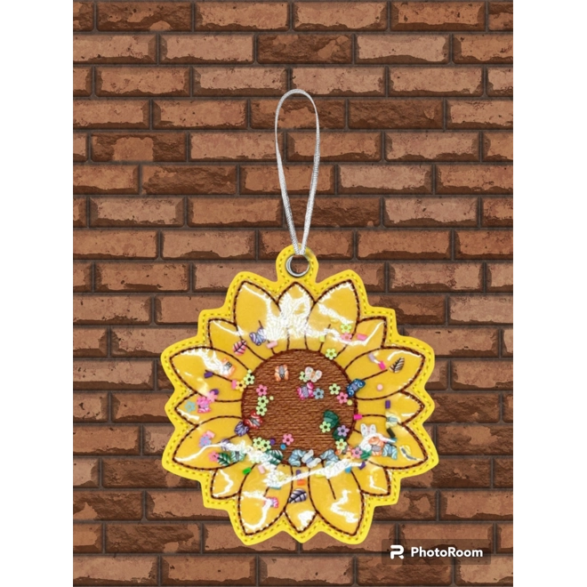 Additional Image for Sunflower shaker ornament