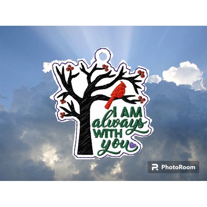 Additional Image for I am always with you ornament