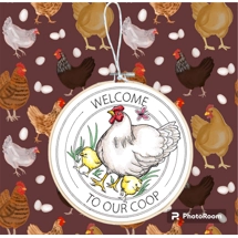 Welcom to our coop wall..