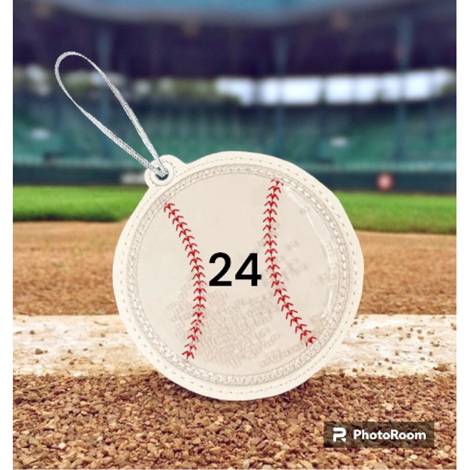Additional Image for Baseball shaker ornament