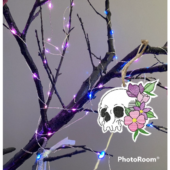 product Image for Skull w/ flowers