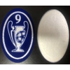 Felt/Flock UEFA 9 Times Winner’s Trophy Badge of Honour Patch Excellent Quality