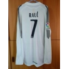 Real Madrid 2005/2006 Home Player Issue Formotion Shirt with Raul 7