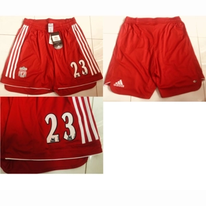 Official Adidas Climacool Liverpool 2006/2008 Home Shorts with Premier League No.23 Jamie Carragher