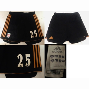 Official Adidas Climacool Liverpool 2006/2008 Home GK Shorts with Premier League No.25 Pepe Reina