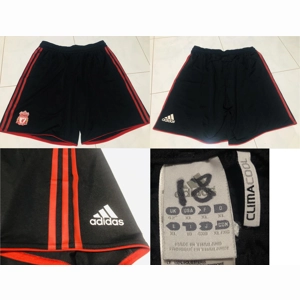 Official Adidas Techfit Player Issue Liverpool 2010/2011 Away Shorts Under 18