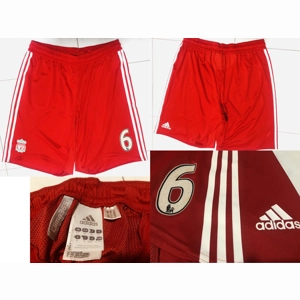Official Adidas Formotion Player Issue Liverpool 2008/2010 Home Shorts  with Premier League No.6