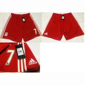 Official Adidas Techfit Player Issue Liverpool 2010/2012 Home Shorts with Premier League No.7 Luis Suarez