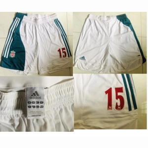 Official Adidas Climacool Liverpool 2006/2007 3rd Shorts with Premier League No.15 Peter Crouch
