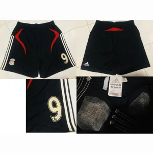 Official Adidas Formotion Player Issue Liverpool 2007/2008 Away Shorts with Premier League No.9 Fernando Torres