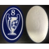 Felt/Flock UEFA 8 Times Winner’s Trophy Badge of Honour Patch Excellent Quality