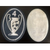 Felt/Flock UEFA 4 Times Winner’s Trophy Badge of Honour Patch Nice Quality