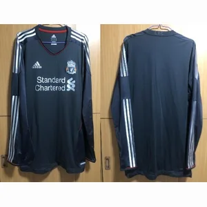 2011/2012 Adidas Liverpool Techfit Player Issue Away Long Sleeve Shirt