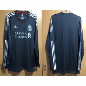 2011/2012 Adidas Liverpool Techfit Player Issue Away Long Sleeve Shirt