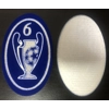 Felt/Flock UEFA 6 Times Winner’s Trophy Badge of Honour Patch Excellent Quality