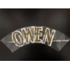 Gold 1997/2007 Lextra Player Size Nameset Newcastle United Owen 10
