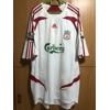 2007/2008 Steven Gerrard Adidas Liverpool Formotion Player Issue Away Shirt