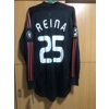 2008/2009 Pepe Reina Adidas Liverpool Formotion Player Issue Home Champions League GK Shirt