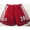 Official Adidas Climacool Liverpool 2006/2008 Home Shorts with Premier League No.28 Stephan Warnock