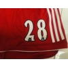Official Adidas Climacool Liverpool 2006/2008 Home Shorts with Premier League No.28 Stephan Warnock
