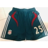 Official Adidas Formotion Player Issue Liverpool 2007/2008 Away GK Shorts with Premier League No.25 Pepe Reina