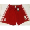 Official Adidas Techfit Player Issue Liverpool 2010/2012 Home Shorts with Premier League No.8 Steven Gerrard