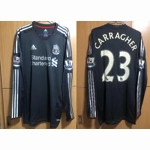 2011/2012 Jamie Carragher Adidas Liverpool Techfit Player Issue Away Shirt