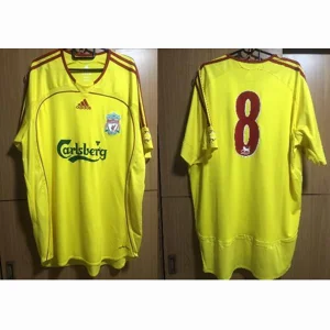 2006/2007 No.8 Adidas Liverpool Formotion Player Issue Away Shirt