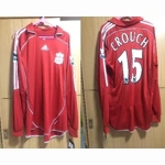 2006/2007 Peter Crouch Adidas Liverpool Formotion Player Issue Home Shirt