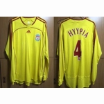 2006/2007 Sami Hyypia Adidas Liverpool Formotion Player Issue Away Shirt
