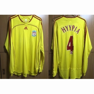 2006/2007 Sami Hyypia Adidas Liverpool Formotion Player Issue Away Shirt