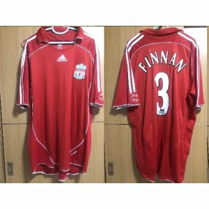 2006/2007 Steve Finnan Adidas Liverpool Formotion Player Issue Home Shirt