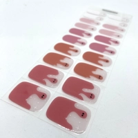 Ghostly Drips Semi Cured Gel Wraps