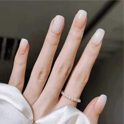 Nude Baby Boomer Semi Cured Gel Wraps