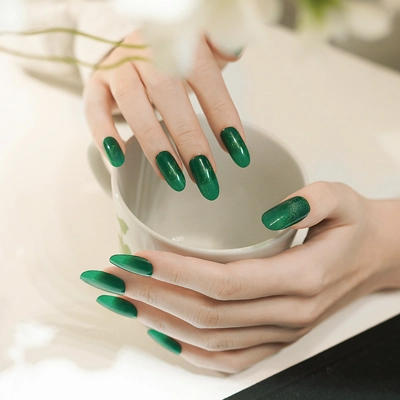 Green Glass Semi Cured Gel Wraps