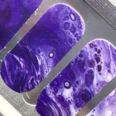 Poured Purple