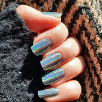 Titanium Rainbow Semi Cured Gel Wraps