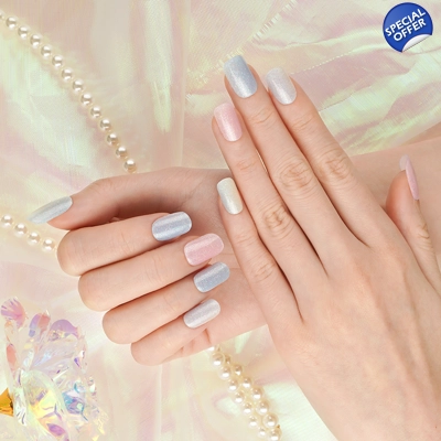 Cupcake Frosting Semi Cured Gel Wraps