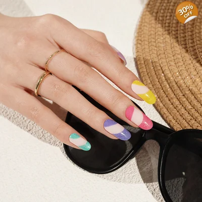 Glimpse of Colour Semi Cured Gel Wraps