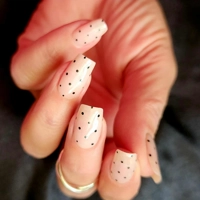 Going Dotty Semi Cured Gel Wraps