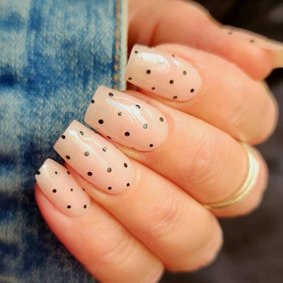 Going Dotty Semi Cured Gel Wraps