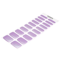 Lilac Chrome Semi Cured Gel Wraps