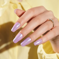 Lilac Chrome Semi Cured Gel Wraps