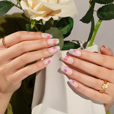 Floral French Semi Cure..