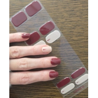 Berry Chic Semi Cured Gel Wraps