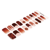 Cinnamon Bloom Semi Cured Gel Wraps