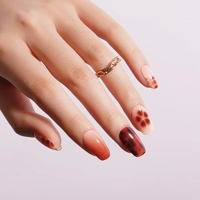 Cinnamon Bloom Semi Cured Gel Wraps