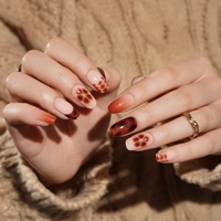 Cinnamon Bloom Semi Cured Gel Wraps